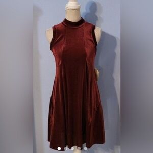 Altar'd State Rich Burgundy Dress